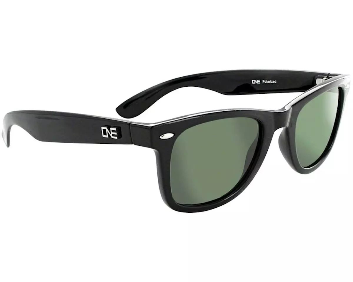 Optic Nerve Dylan Polarized Sunglasses (Shiny Black) (Grey Lens) 1 Optic Nerve Dylan Polarized Sunglasses (Shiny Black) (Grey Lens)