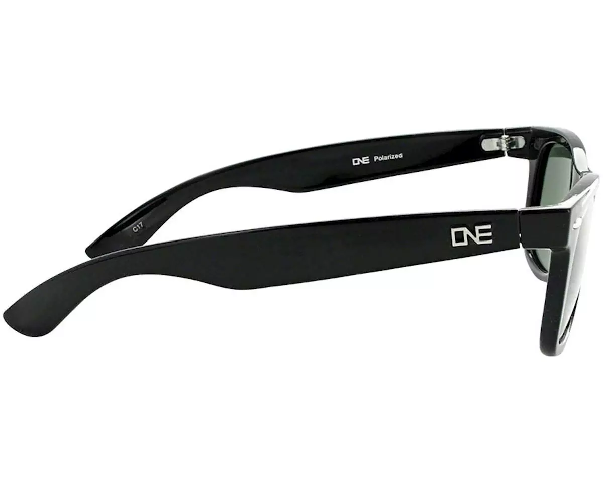 Optic Nerve Dylan Polarized Sunglasses (Shiny Black) (Grey Lens) 3 Optic Nerve Dylan Polarized Sunglasses (Shiny Black) (Grey Lens) - Image 3