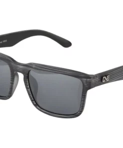 Optic Nerve ONE Mashup Sunglasses (Matte Driftwood Grey) (Polarized Smoke Silver Flash Lens)
