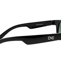 Optic Nerve ONE Timberline Sunglasses (Shiny Black) (Polarized Grey Silver Flash Mirror Lens) -Cheap Boat Model Store 16160 2