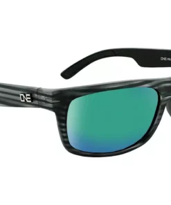 Optic Nerve ONE Timberline Sunglasses (Driftwood Grey) (Smoke Green Mirror Lens) (Polarized)