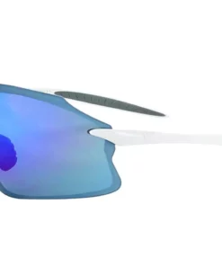 Optic Nerve Fixie Pro Sunglasses (Shiny White) (Smoke Blue Mirror Lens)