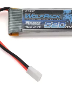 Reedy WolfPack 1S LiPo 10C Battery Pack w/Micro Connector (3.7V/520mAh)