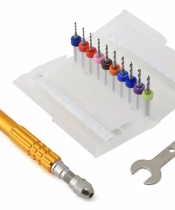 Avid RC Metric Shock Piston Drill Set (10) (1.1-2.0mm)