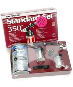 Badger Air-brush Co. 350 Airbrush Set w/Propellant