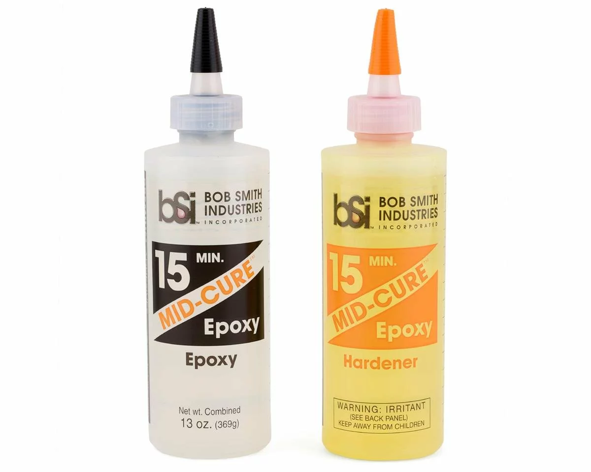 Bob Smith Industries MID-CURE 15 Minute Epoxy (13oz) 1 Bob Smith Industries MID-CURE 15 Minute Epoxy (13oz)