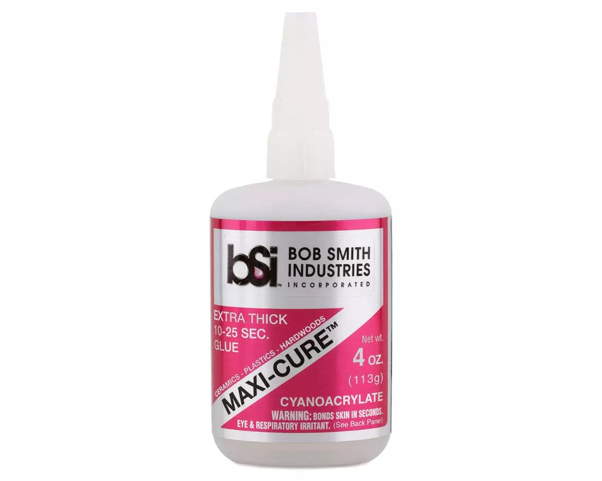 Bob Smith Industries MAXI-CURE POCKET Extra Thick CA w/Pin in Cap (4oz) 1 Bob Smith Industries MAXI-CURE POCKET Extra Thick CA w/Pin in Cap (4oz)