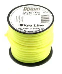 DuBro "Nitro Line" Silicone Fuel Tubing (Yellow) (50')