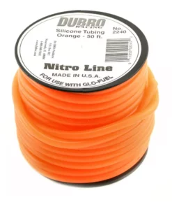 DuBro "Nitro Line" Silicone Fuel Tubing (Orange) (50')