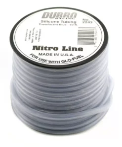 DuBro "Nitro Line" Silicone Fuel Tubing (Blue) (50')