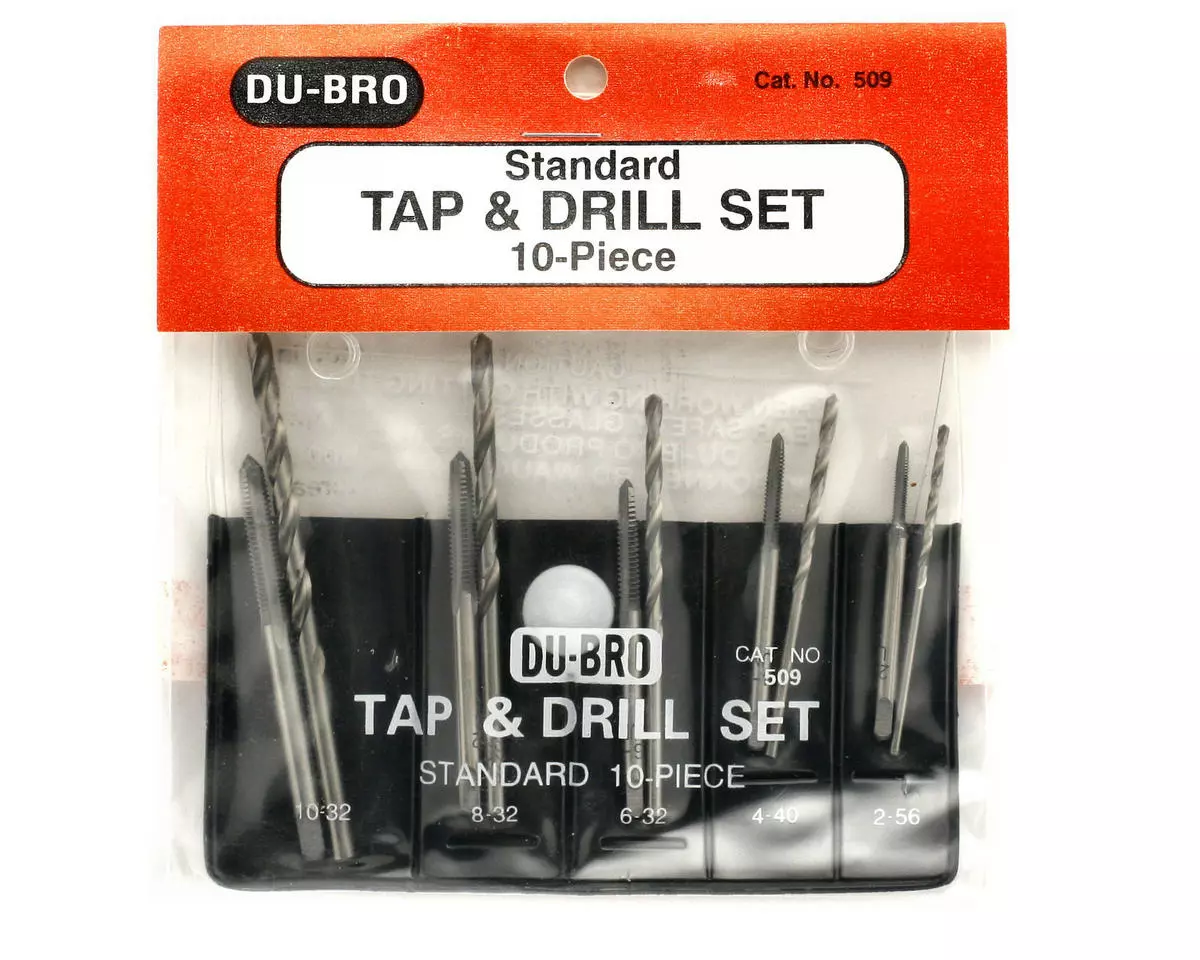 DuBro Complete Tap & Drill Set (Standard) 2 DuBro Complete Tap & Drill Set (Standard) - Image 2