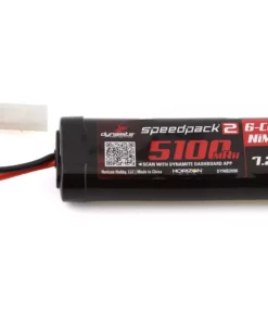 Dynamite "Speedpack2" 6-Cell Flat NiMH Battery w/Tamiya Connector (7.2V/5100mAh)