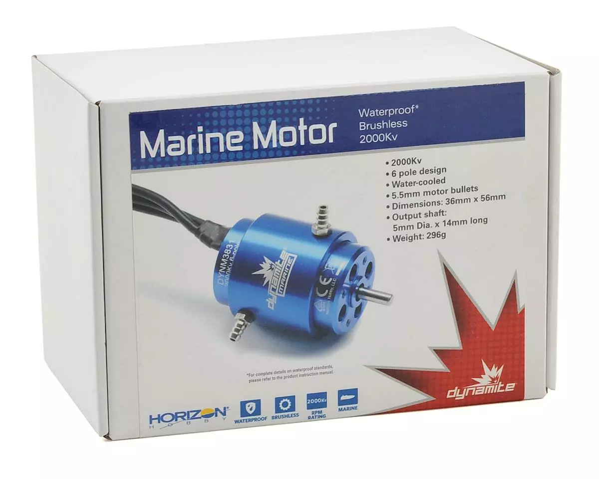 Dynamite 3650 6-Pole Marine Motor (2000kV) 3 Dynamite 3650 6-Pole Marine Motor (2000kV) - Image 3