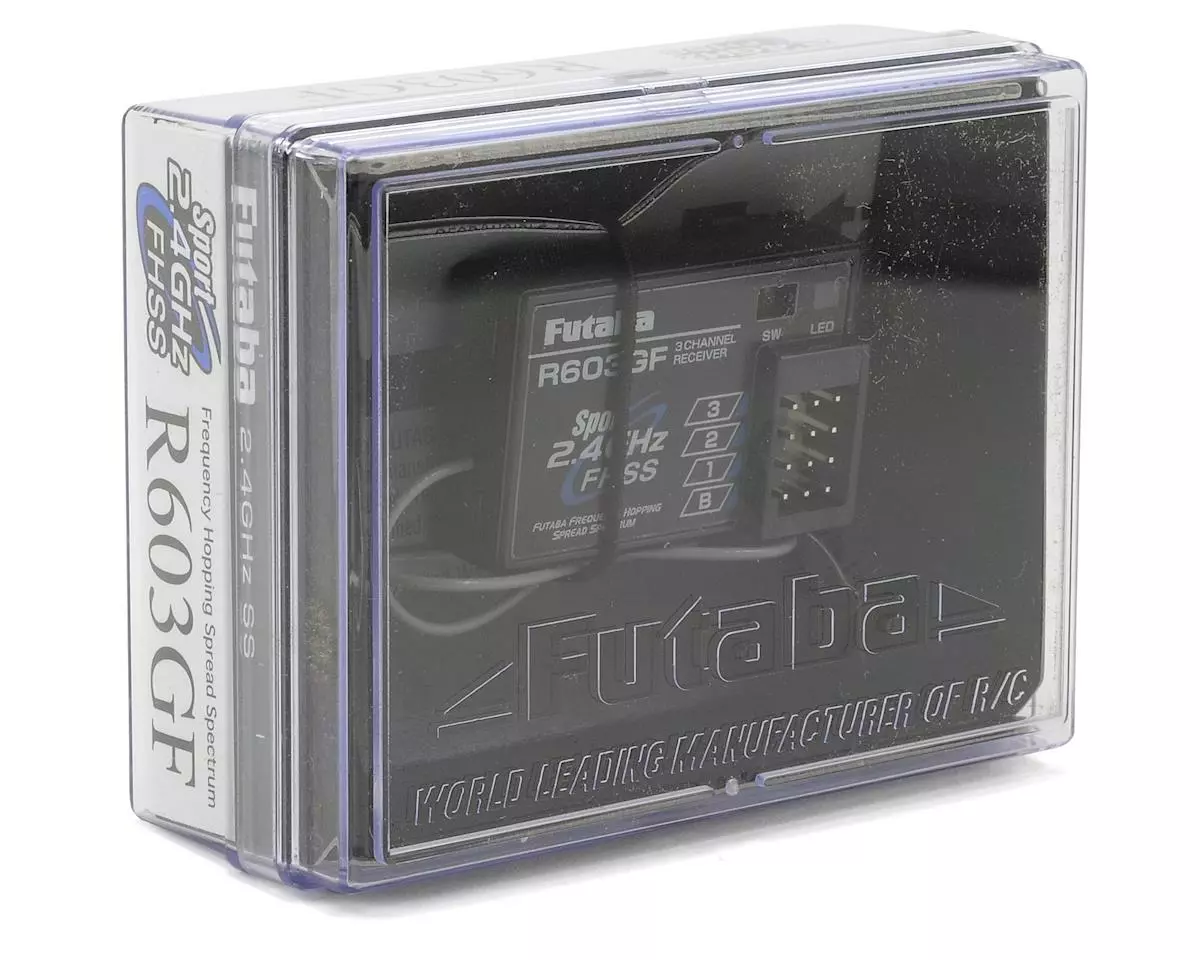 Futaba R603GF FHSS 3 Channel 2.4GHz Sport Receiver 2 Futaba R603GF FHSS 3 Channel 2.4GHz Sport Receiver - Image 2