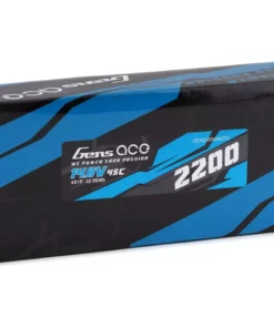 Gens Ace 4s LiPo Battery Pack 45C (14.8V/2200mAh) w/Universal Connector -Cheap Boat Model Store gea22004s45t3 2