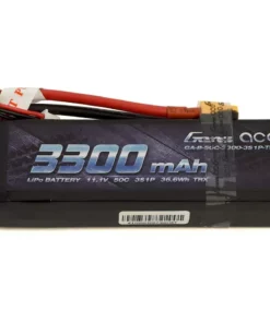 Gens Ace 3S Soft 50C LiPo Battery Pack w/XT60 Connector (11.1V/3300mAh)