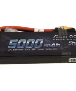 Gens Ace 2S Soft 50C LiPo Battery Pack w/XT60 Connector (7.4V/5000mAh)