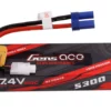 Gens Ace 2s LiPo Battery 60C w/EC5 Connector (7.4V/5300mAh)