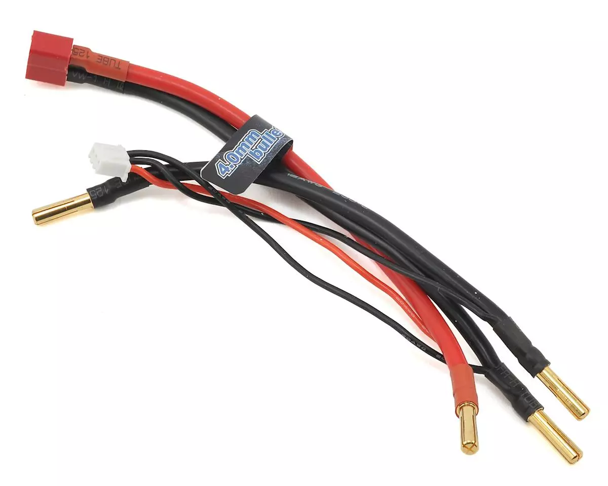 Gens Ace 2s Saddle Pack LiPo Battery 50C (7.4V/5700mAh) w/4mm Bullet & Wire Harness 2 Gens Ace 2s Saddle Pack LiPo Battery 50C (7.4V/5700mAh) w/4mm Bullet & Wire Harness - Image 2