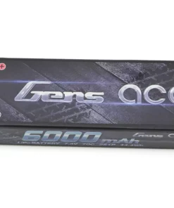 Gens Ace 2s LiPo Battery Pack 70C (7.4V/6000mAh) w/4mm Bullet & Wire Harness