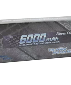 Gens Ace 2s LiPo Battery Pack 70C (7.4V/6000mAh) w/4mm Bullet & Wire Harness 5 Gens Ace 2s LiPo Battery Pack 70C (7.4V/6000mAh) w/4mm Bullet & Wire Harness -Cheap Boat Model Store gea60002s70d 2