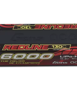 Gens Ace Redline 4S LiHV LiPo Battery 130C w/5mm Bullets (15.2V/6000mAh)