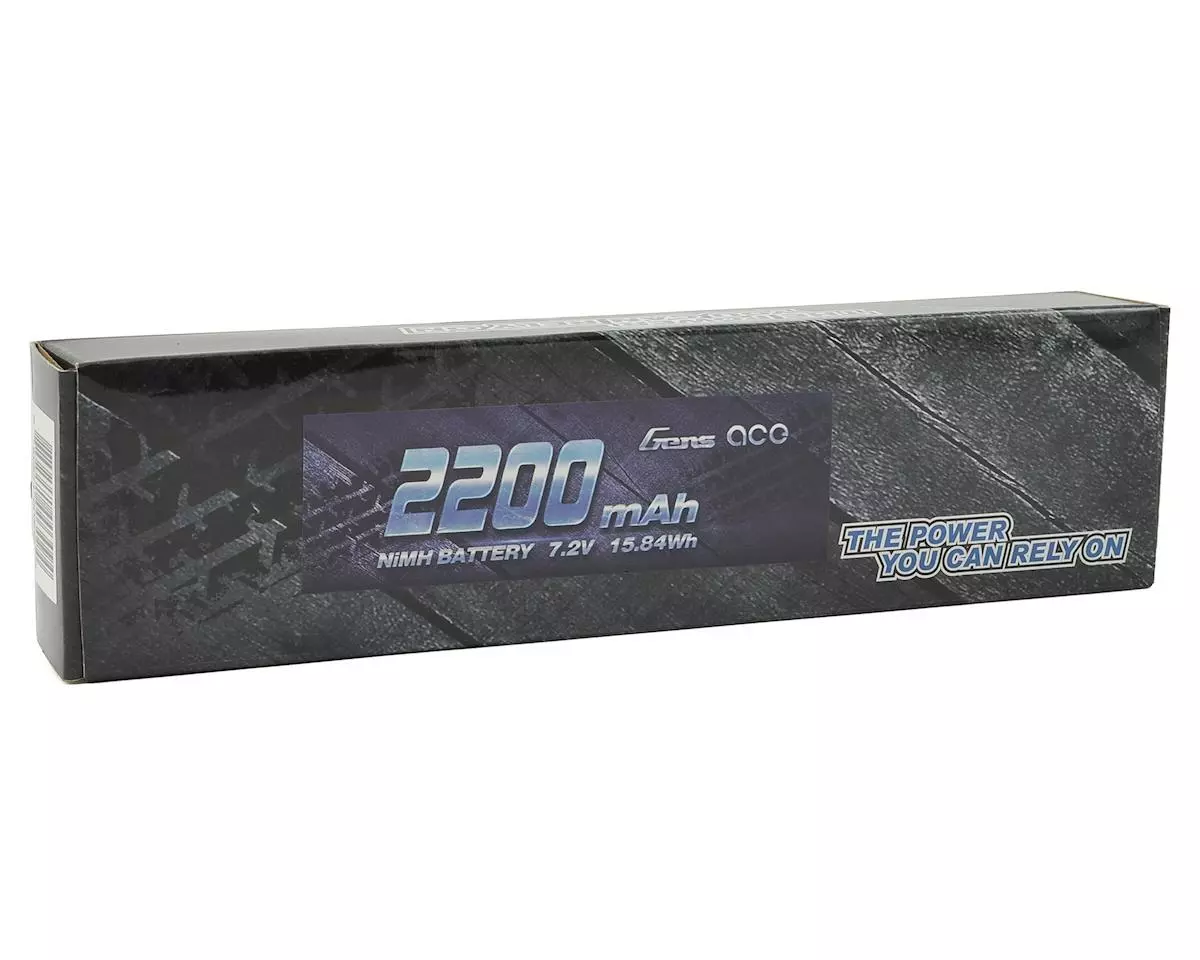 Gens Ace 6-Cell 7.2V NiMH Battery Pack w/Tamiya Connector (2200mAh) 2 Gens Ace 6-Cell 7.2V NiMH Battery Pack w/Tamiya Connector (2200mAh) - Image 2
