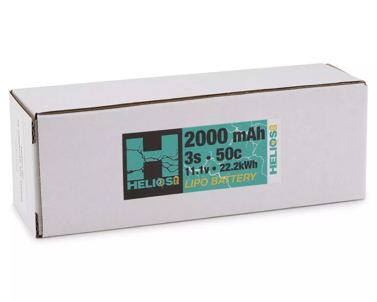 Helios RC 3S 50C LiPo Battery w/XT60 Connector (11.1V/2000mAh) 2 Helios RC 3S 50C LiPo Battery w/XT60 Connector (11.1V/2000mAh) - Image 2