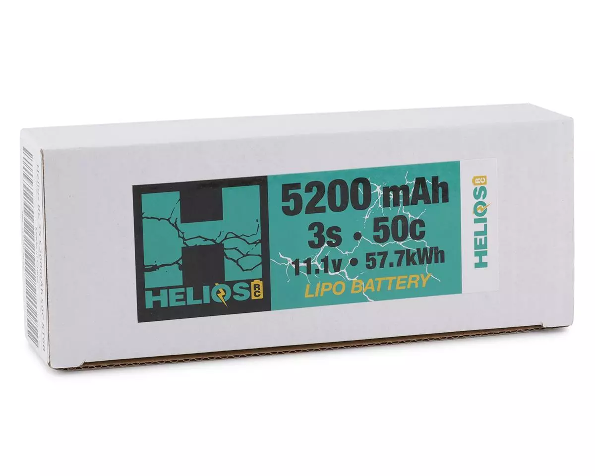 Helios RC 3S 50C LiPo Battery w/XT90 Connector (11.1V/5200mAh) 2 Helios RC 3S 50C LiPo Battery w/XT90 Connector (11.1V/5200mAh) - Image 2