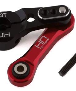 Hot Racing Arrma 6S Aluminum Fixed Link Steering Servo Arm (Black) (23T)