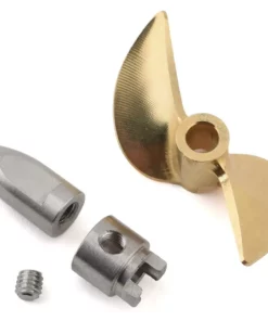 Hot Racing Brass Prop Set w/Bullet Nut/Drive Dog M41