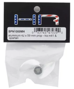 Hot Racing Traxxas Spartan/M41 42x59mm Aluminum Propeller (Silver) -Cheap Boat Model Store hraspn1000mh 1