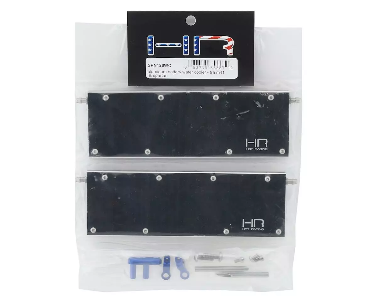 Hot Racing Traxxas Spartan/M41 Aluminum Battery Water Cooler 3 Hot Racing Traxxas Spartan/M41 Aluminum Battery Water Cooler - Image 3