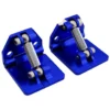 Hot Racing Traxxas Spartan Aluminum Adjustable Trim Tab Set (Blue)