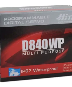 Hitec D840WP Waterproof High Speed Steel Gear Large Scale Servo (High Voltage) 5 Hitec D840WP Waterproof High Speed Steel Gear Large Scale Servo (High Voltage) -Cheap Boat Model Store hrc36840 2