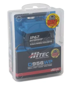 Hitec D956WP D-Series Waterproof Metal Gear Digital Servo (High Voltage) -Cheap Boat Model Store hrc36956 2