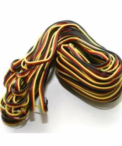 Hitec 50' 3-Color Heavy Gauge Servo Wire