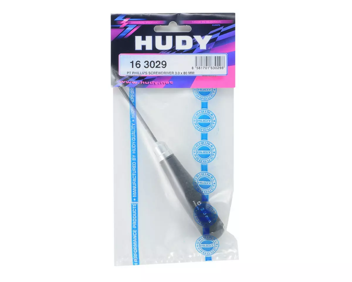 Hudy profiTOOL Phillips Screwdriver (3.0 x 80mm) 2 Hudy profiTOOL Phillips Screwdriver (3.0 x 80mm) - Image 2