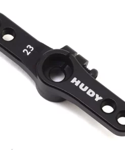 Hudy Aluminum Clamping "Offset" 2 Hole Servo Horn (23T-JR/Airtronics/KO)
