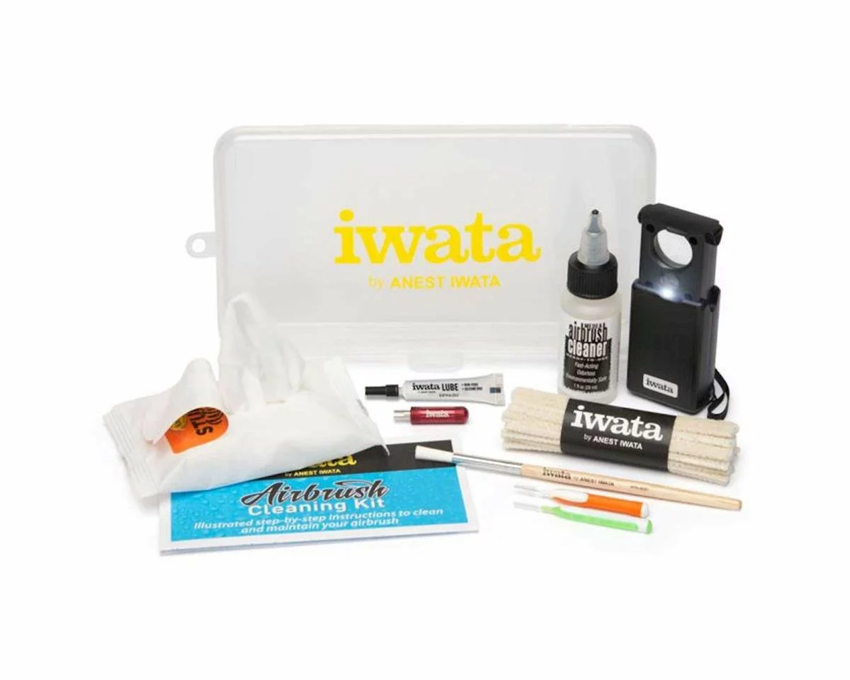 Iwata CL 100 Iwata Airbrush Cleaning Kit 1 Iwata CL 100 Iwata Airbrush Cleaning Kit