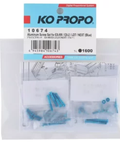 KO Propo EX-NEXT Aluminum Screw Set (Blue)