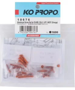 KO Propo EX-NEXT Aluminum Screw Set (Orange)
