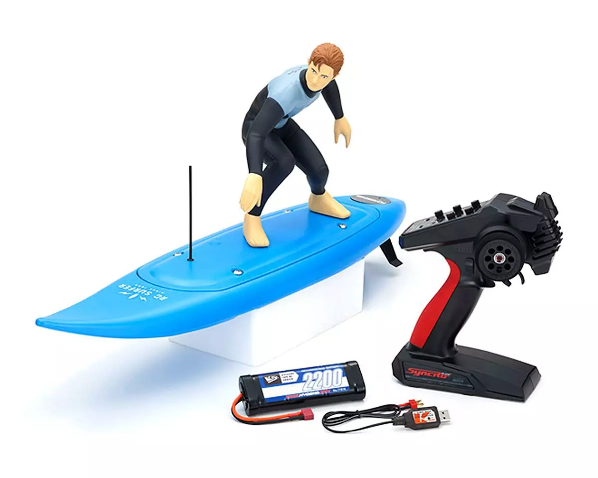 Kyosho RC Surfer 4 Electric Surfboard (Blue) w/KT-231P 2.4GHz Transmitter, Battery & Charger 1 Kyosho RC Surfer 4 Electric Surfboard (Blue) w/KT-231P 2.4GHz Transmitter, Battery & Charger