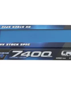 LRP 2S 135C LCG Graphene-4 P5-HV LiPo Battery (7.6V/7400mAh) w/5mm Connectors