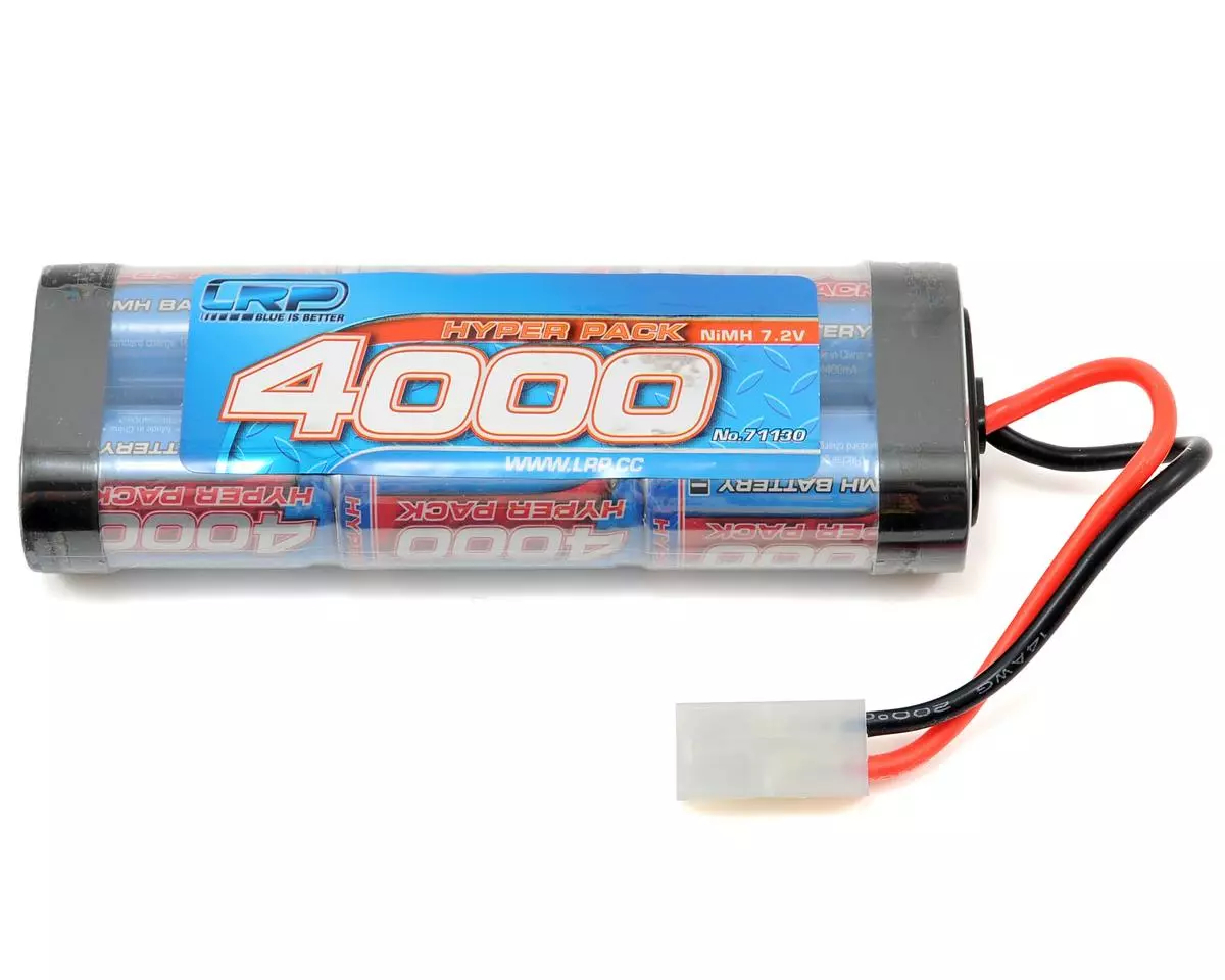 LRP Hyper Pack 6-Cell NiMH Stick Pack Battery w/Tamiya Connector (7.2V/4000mAh) 1 LRP Hyper Pack 6-Cell NiMH Stick Pack Battery w/Tamiya Connector (7.2V/4000mAh)