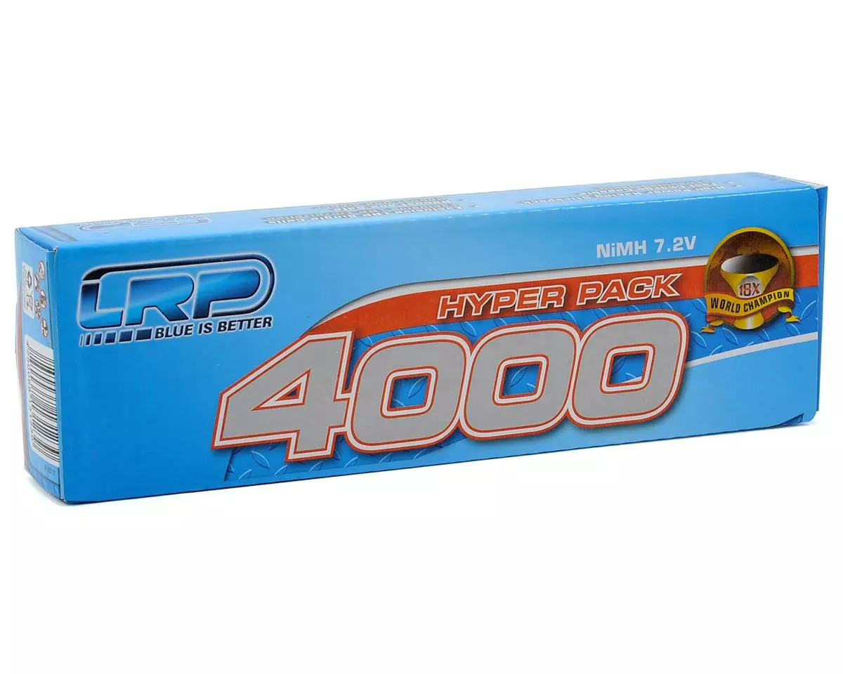 LRP Hyper Pack 6-Cell NiMH Stick Pack Battery w/Tamiya Connector (7.2V/4000mAh) 2 LRP Hyper Pack 6-Cell NiMH Stick Pack Battery w/Tamiya Connector (7.2V/4000mAh) - Image 2