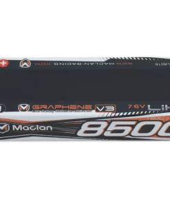 Maclan HV Graphene V3 2S LiPo Battery w/5mm Bullets (7.6V/8500mAh)
