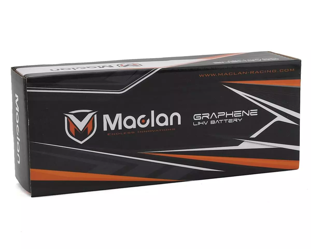 Maclan HV Graphene V3 2S LiPo Battery w/5mm Bullets (7.6V/8500mAh) 3 Maclan HV Graphene V3 2S LiPo Battery w/5mm Bullets (7.6V/8500mAh) - Image 3