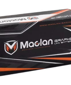 Maclan HV Graphene V3 2S Shorty LiPo Battery w/5mm Bullets (7.6V/6100mAh) -Cheap Boat Model Store mcl6017 2