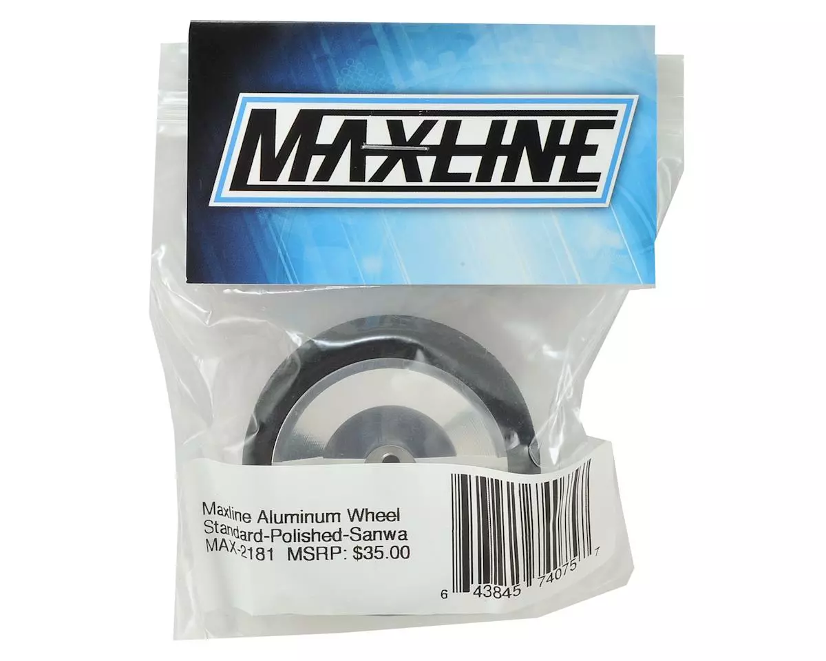 Maxline R/C Products Airtronics V2 Standard Width Wheel (Polished) 2 Maxline R/C Products Airtronics V2 Standard Width Wheel (Polished) - Image 2